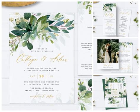 bridal invitation 68196.
